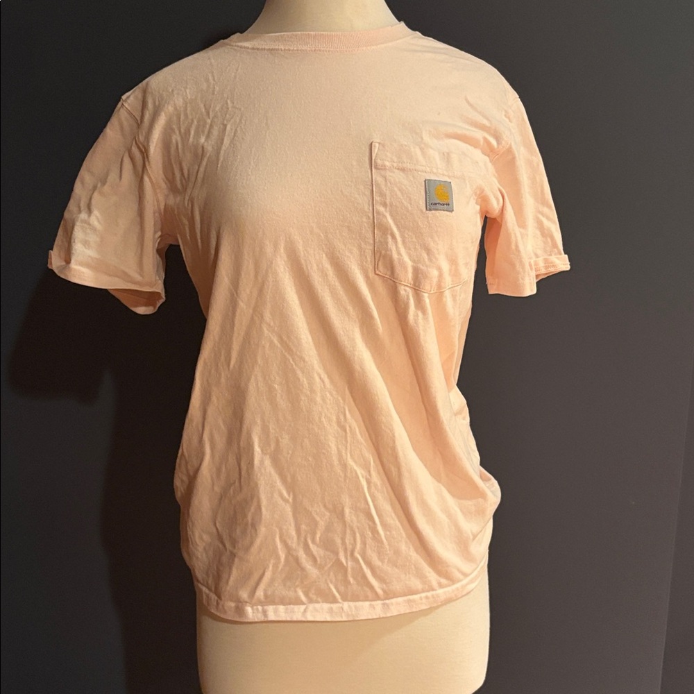 Carhartt Light Peach Pocket Tee